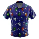 Pixel Victory Drive Hawaiian Shirt, Anime Event Button Shirt ANI015123025581