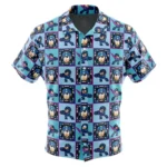 Tech Warrior Mode Hawaiian Shirt, Summer Anime Button Shirt ANI015123025591