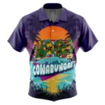 Shadow Fighters Hawaiian Shirt, Celebration Anime Button Shirt ANI015123025593