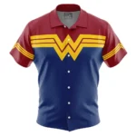 Bold Justice Line Hawaiian Shirt, Bold Anime Button Shirt ANI015123025596