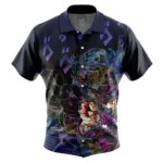 Reality Bending Combat Hawaiian Shirt, Dynamic Anime Button Shirt ANI015123025611