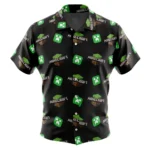 Voxel Journey Hawaiian Shirt, Celebration Aura Button Shirt ANI015123025619