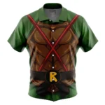 Shadow Fighters Hawaiian Shirt, Bold Anime Button Shirt ANI015123025641