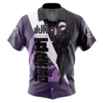 Controlled Force Hawaiian Shirt, Otaku Vibe Button Shirt ANI015123025653