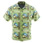Nature Harmony Theme Hawaiian Shirt, Passion Anime Button Shirt ANI015123025691