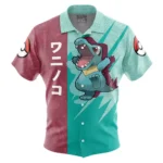 Friendly Power Hawaiian Shirt, Bold Anime Button Shirt ANI015123025707