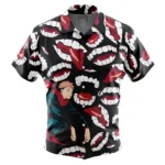 Power Restraint Hawaiian Shirt, True Otaku Button Shirt ANI015123025743