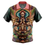 Inner Discipline Hawaiian Shirt, Bold Anime Button Shirt ANI015123025766