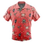 Training Spirit Hawaiian Shirt, Anime Lifestyle Button Shirt ANI015123025768