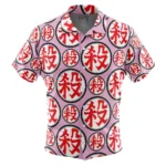 Heavy Impact Hawaiian Shirt, Bold Aura Button Shirt ANI015123025777