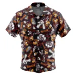 Level Up Spirit Hawaiian Shirt, Anime Vibe Button Shirt ANI015123025883