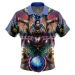Battle Control Hawaiian Shirt, Anime Event Button Shirt ANI015123025935