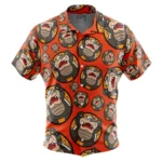 Casual Game Vibe Hawaiian Shirt, Celebration Anime Button Shirt ANI015123025937