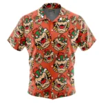 Cheerful Journey Mode Hawaiian Shirt, Tropical Otaku Button Shirt ANI015123025968