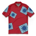 Free Spirit Polo Shirt, Anime Casual Polo ANI016122925035