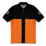 Inner Focus Polo Shirt, Anime-Inspired Polo Top ANI016122925041