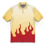 Silent Strike Polo Shirt, Casual Fan Anime Polo ANI016122925057