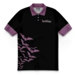 Virtual Power Flow Polo Shirt, Casual Anime Polo Top ANI016122925077