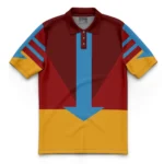 Spiritual Energy Flow Polo Shirt, Anime Casual Polo ANI016122925081