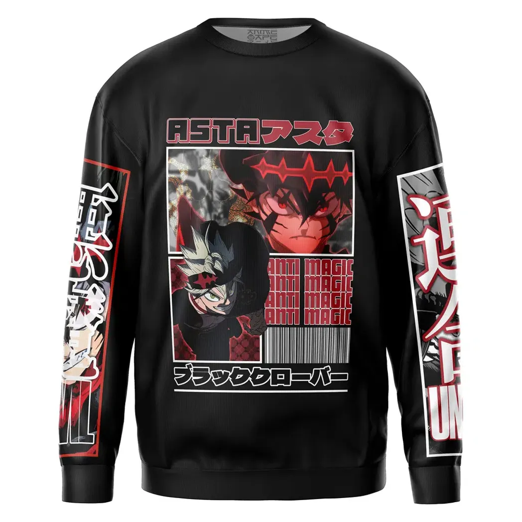 Rising Resolve Sweatshirt, Everyday Anime Crewneck ANI017123125015