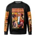 Survival Grit Sweatshirt, Relaxed Fit Anime Crew ANI017123125027