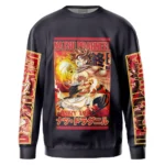 Warm Strength Sweatshirt, Comfortable Anime Crewneck ANI017123125040