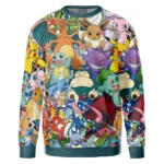 Skill Building Sweatshirt, Everyday Anime Crewneck ANI017123125049