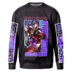 Generational Power Clash Sweatshirt, All-Season Anime Sweatshirt ANI017123125097