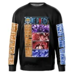 Wild Momentum Sweatshirt, Minimal Anime Sweatshirt ANI017123125111