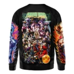 Endless Strength Sweatshirt, Clean Anime Sweatshirt Top ANI017123125115
