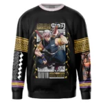 Night Courage Sweatshirt, Streetwear Anime Crew ANI017123125133
