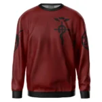 Aligned Strength Sweatshirt, Casual Fan Anime Sweatshirt ANI017123125200