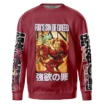 Classic Shounen Fantasy Sweatshirt, Streetwear Anime Crew ANI017123125205
