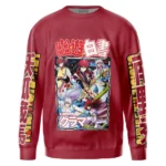 Raw Soul Power Sweatshirt, Anime Lifestyle Sweatshirt ANI017123125207