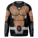 Deadpan Resolve Sweatshirt, Comfortable Anime Crewneck ANI017123125219