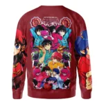 Comic Chaos Sweatshirt, Cozy Anime Sweatshirt Wear ANI017123125220