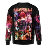 Reckless Calm Sweatshirt, Minimal Anime Sweatshirt ANI017123125225