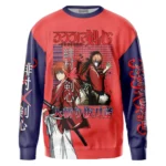 Warrior Code Sweatshirt, Street Anime Sweatshirt ANI017123125241