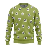 Silent Strike Sweatshirt, Minimal Anime Sweatshirt ANI017123125285