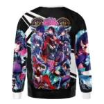Night Brawl Sweatshirt, Soft Feel Anime Sweatshirt ANI017123125296