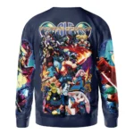 Virtual Horizon Sweatshirt, Minimal Anime Sweatshirt ANI017123125300