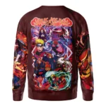 Midnight Oath Sweatshirt, Anime Style Sweatshirt ANI017123125304