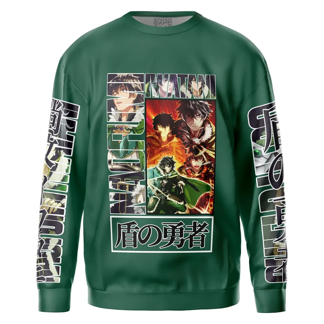 Worldbuilding Focus Sweatshirt, Clean Anime Sweatshirt Top ANI017123125349