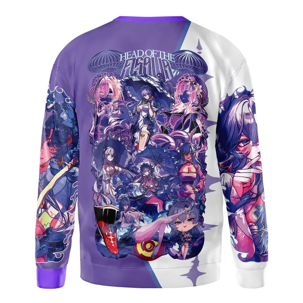 Resonant Storm Sweatshirt, Everyday Anime Crewneck ANI017123125362