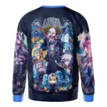Hero Collection Concept Sweatshirt, Clean Anime Sweatshirt Top ANI017123125366