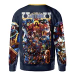 Digital Battle Mode Sweatshirt, Urban Anime Crewneck ANI017123125377