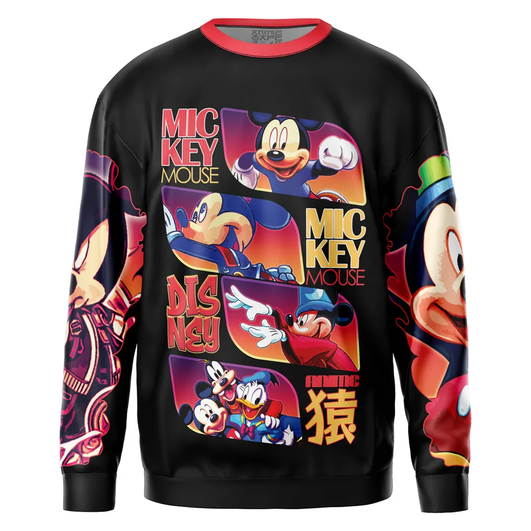 Cultural Impact Wave Sweatshirt, Simple Anime Sweatshirt ANI017123125389