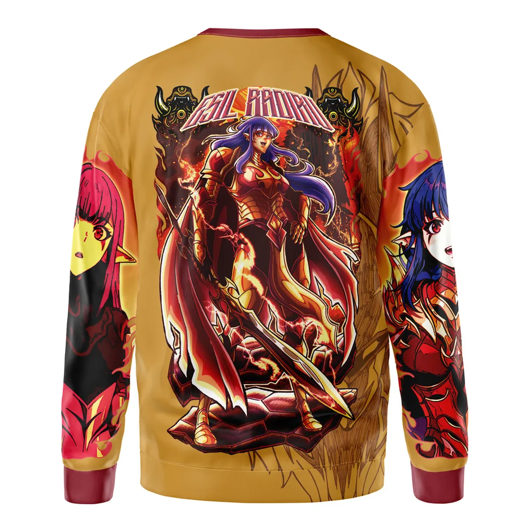 Tactical Growth Sweatshirt, Anime Style Sweatshirt ANI017123125397