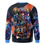 Flash Movement Sweatshirt, Daily Wear Anime Sweatshirt ANI017123125408