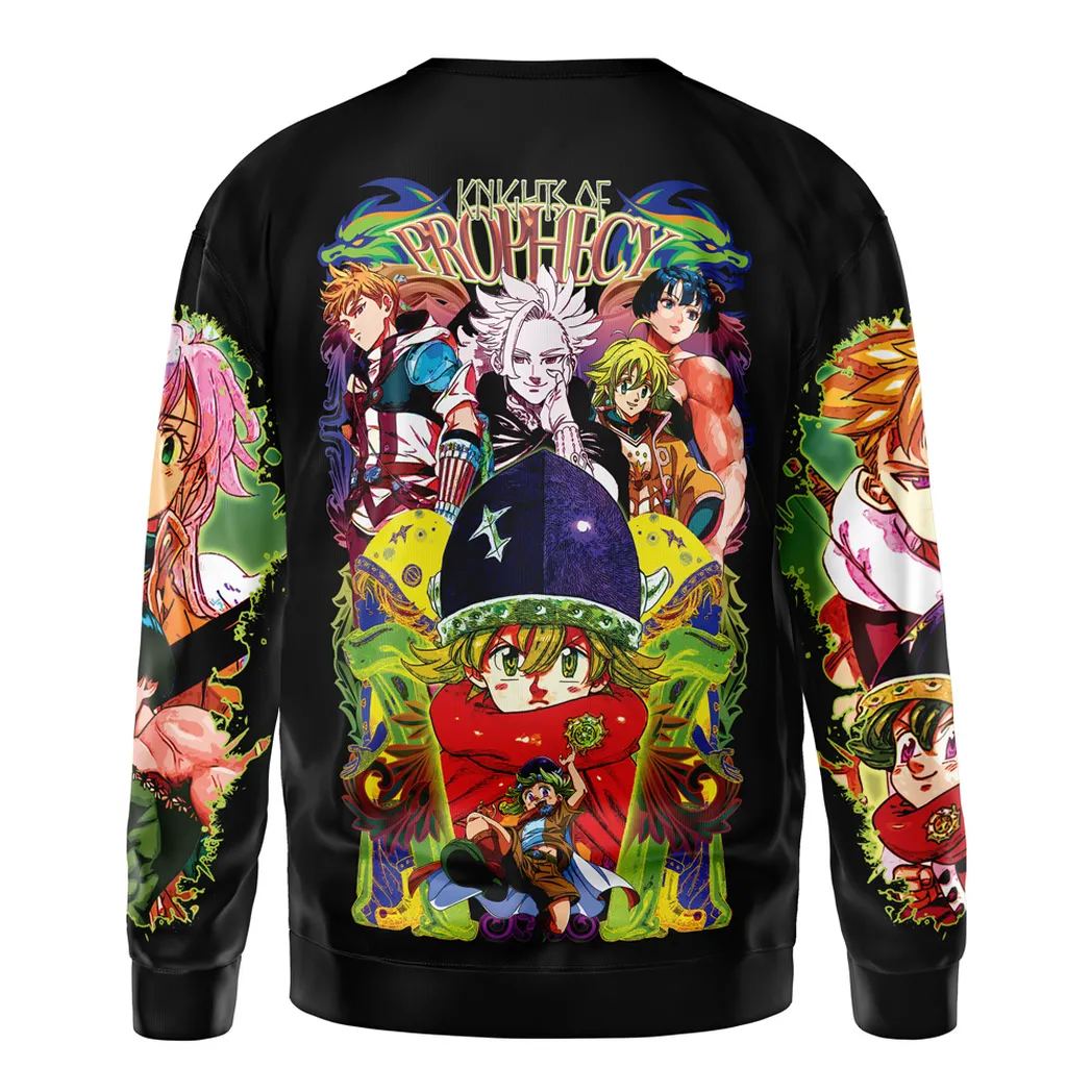 Hero Ensemble Cast Sweatshirt, Casual Anime Sweatshirt ANI017123125415